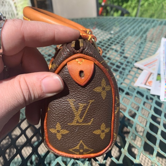 Louis Vuitton speedy HL mini speedy micro bag LV monogram purse - Picture 16 of 16